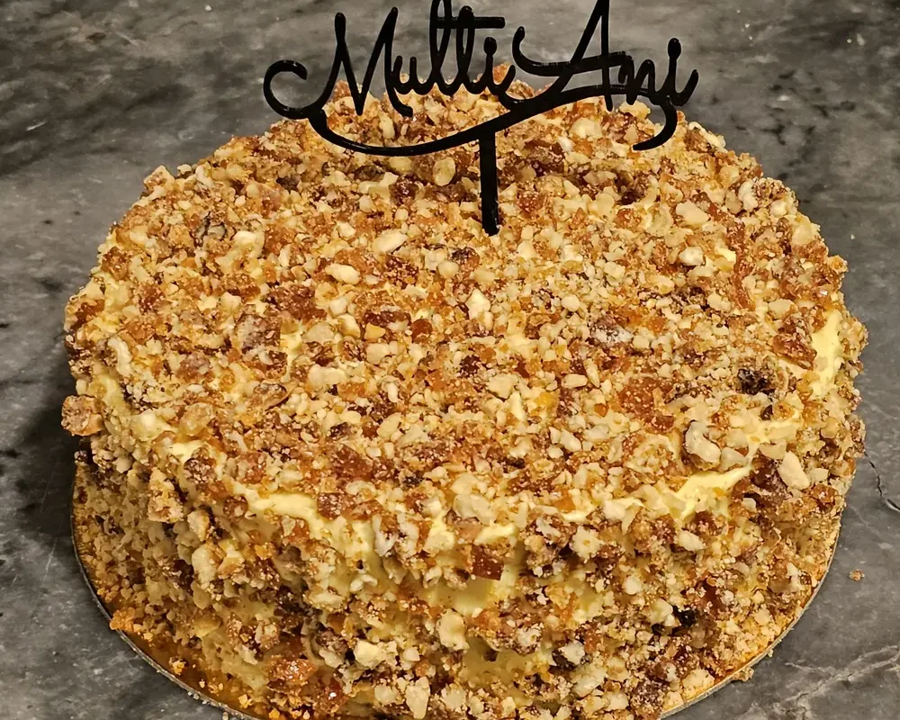 Torturi cu nucă și caramel
